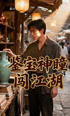 短剧《鉴宝神瞳闯江湖》海报