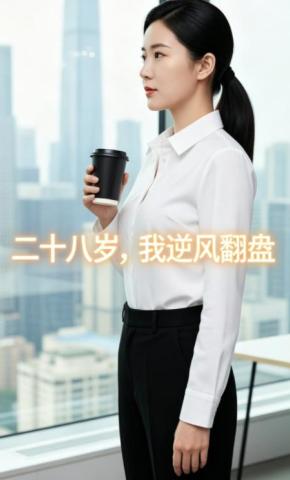 短剧《二十八岁，我逆风翻盘》海报