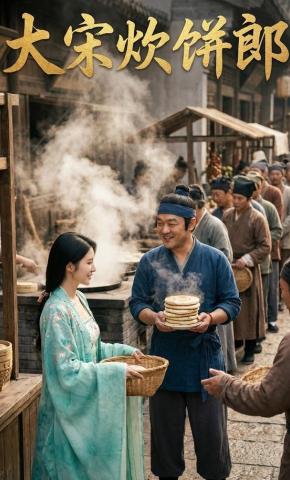 短剧《大宋炊饼郎》海报