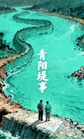 短剧《青阳堤事》海报