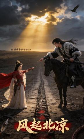 短剧《风起北凉》海报