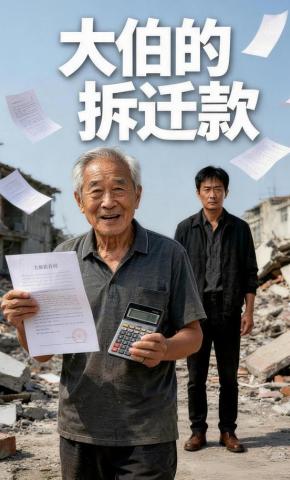 短剧《大伯的拆迁款》海报