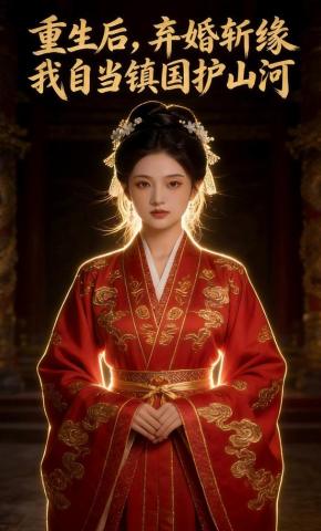 短剧《重生后，弃婚斩缘我自当镇国护山河》海报