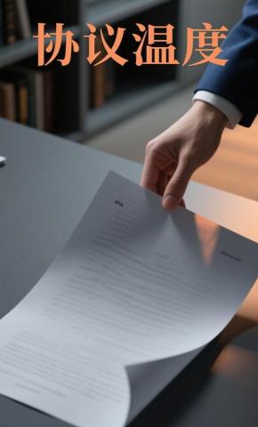 短剧《协议温度》海报