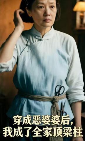 短剧《穿成恶婆婆后，我成了全家顶梁柱》海报