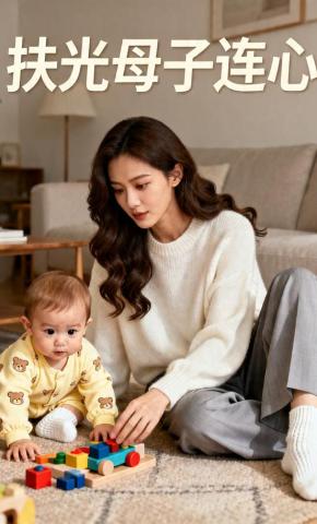 短剧《扶光母子连心》海报