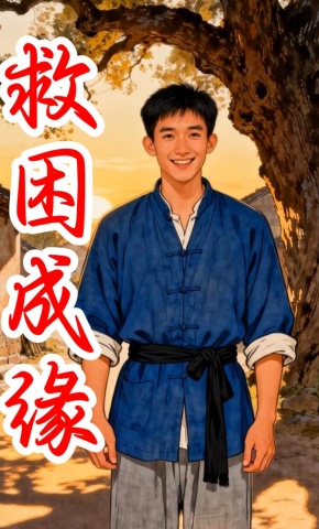 短剧《救困成缘》海报