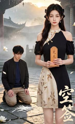 短剧《空签》海报