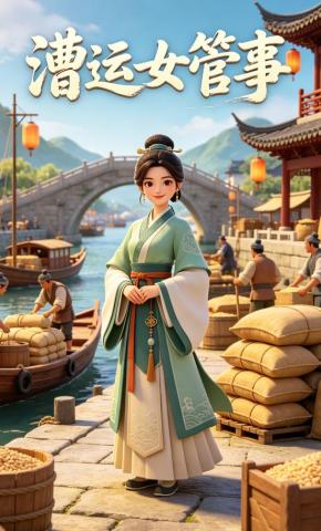 短剧《漕运女管事》海报