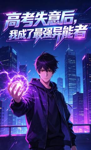 短剧《高考失意后，我成了最强异能者》海报