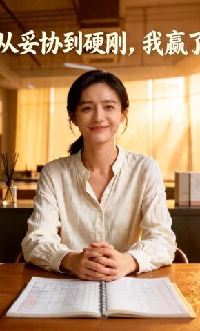 短剧《从妥协到硬刚，我赢了》海报
