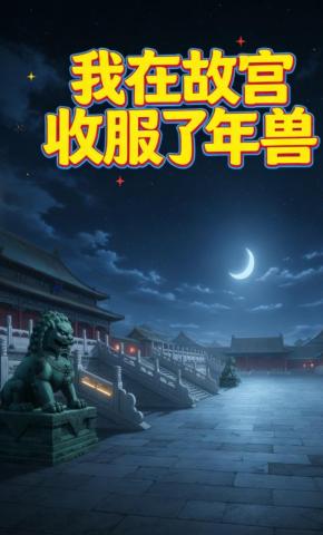 短剧《我在故宫收服了年兽》海报