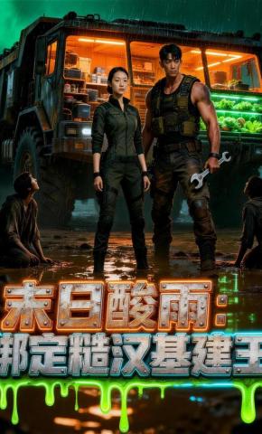 短剧《末日酸雨：绑定糙汉基建王》海报