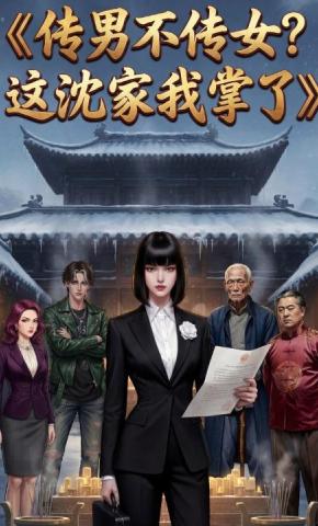 短剧《传男不传女?这沈家我掌了》海报