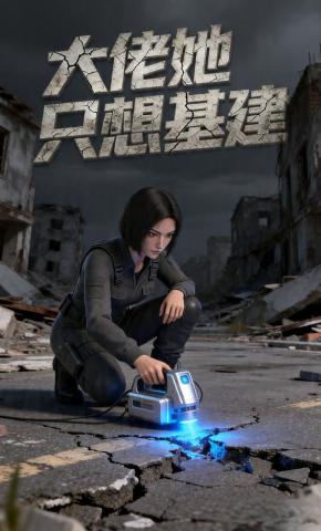 短剧《大佬她只想基建》海报