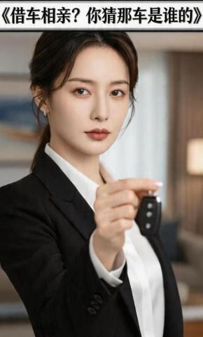 短剧《借车相亲？你猜那车是谁的》海报