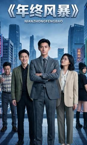 短剧《年终风暴》海报