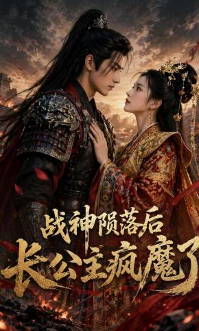 短剧《战神陨落后长公主疯魔了》海报