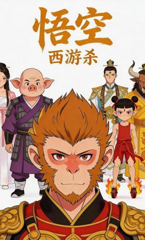 短剧《西游杀：悟空》海报