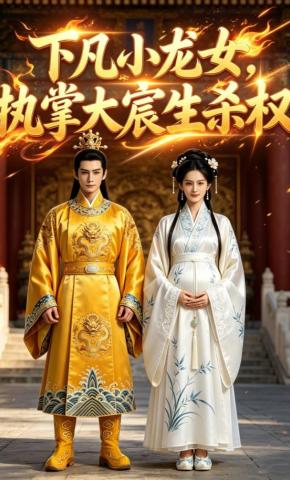 短剧《下凡小龙女，执掌大宸生杀权》海报