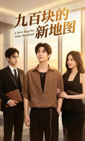 短剧《九百块的新地图》海报