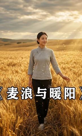 短剧《麦浪与暖阳》海报