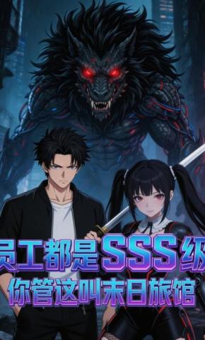 短剧《员工都是SSS级，你管这叫末日旅馆》海报