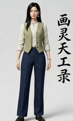 短剧《画灵天工录》海报