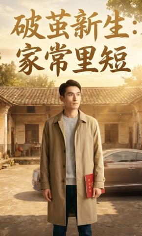 短剧《破茧新生：家常里短》海报