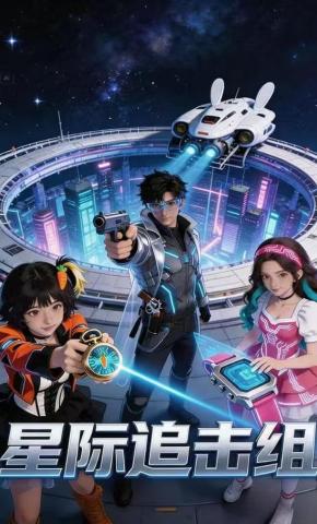 短剧《星际追击组01》海报