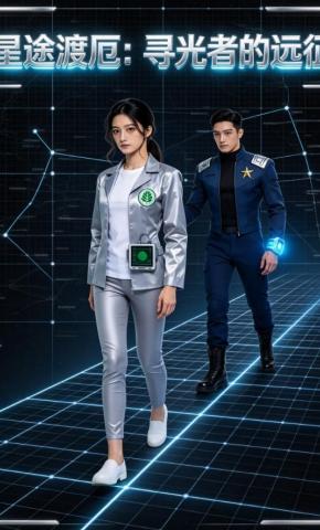 短剧《星途渡厄：寻光者的远征》海报