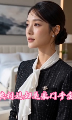 短剧《农村媳妇是豪门千金》海报