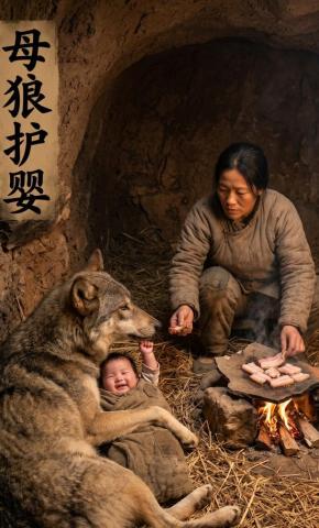 短剧《母狼护婴》海报