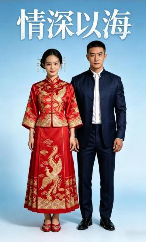 短剧《情深以海》海报