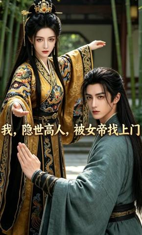 短剧《我，隐世高人，被女帝找上门》海报