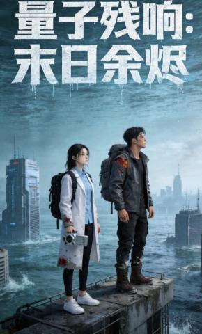 短剧《量子残响：末日余烬》海报