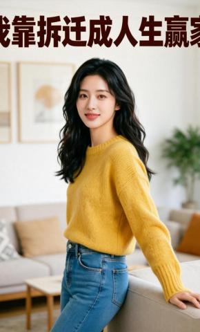 短剧《我靠拆迁成人生赢家》海报