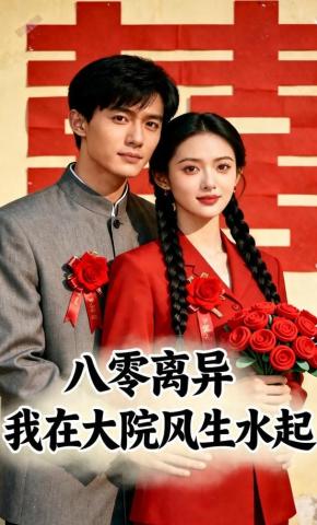 短剧《八零离异：我在大院风生水起》海报