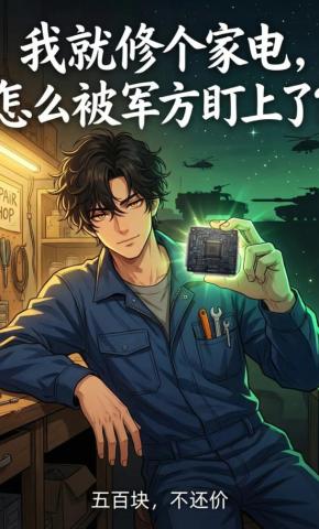 短剧《我就修个家电，怎么被军方盯上了》海报