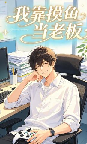 短剧《我靠摸鱼当老板》海报