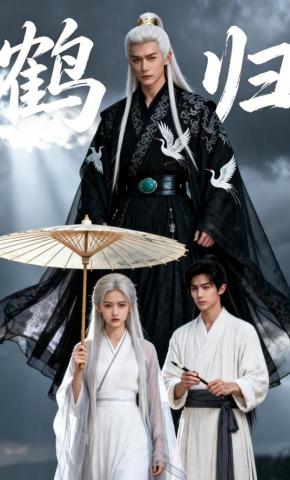 短剧《鹤归》海报