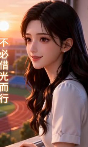 短剧《不必借光而行》海报