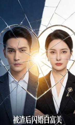 短剧《被渣后闪婚白富美》海报