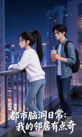 短剧《都市脑洞日常：我的邻居有点奇》海报