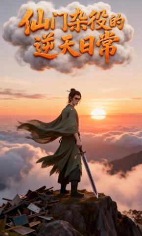短剧《仙门杂役的逆天日常》海报