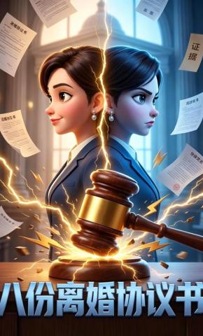短剧《八份离婚协议书》海报