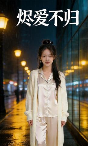 短剧《烬爱不归》海报