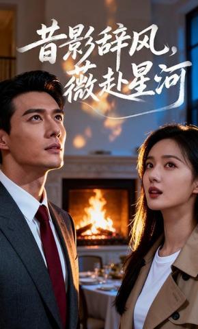 短剧《昔影辞风，薇赴星河》海报