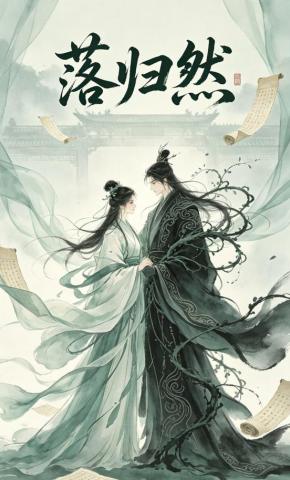 短剧《落归然》海报