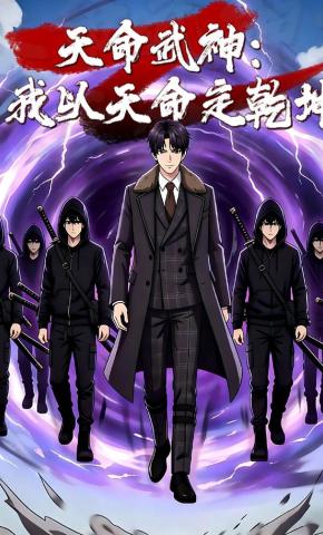 短剧《天命武神：我以天命定乾坤》海报